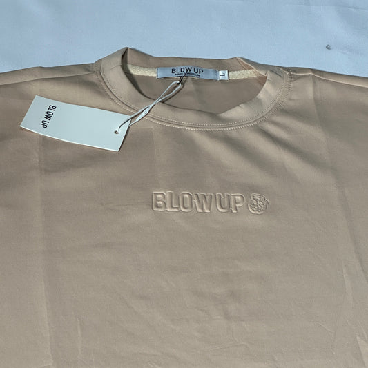 Camiseta Blow up durazno