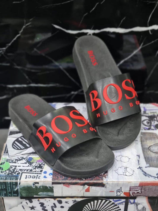 Chancletas Boss negras