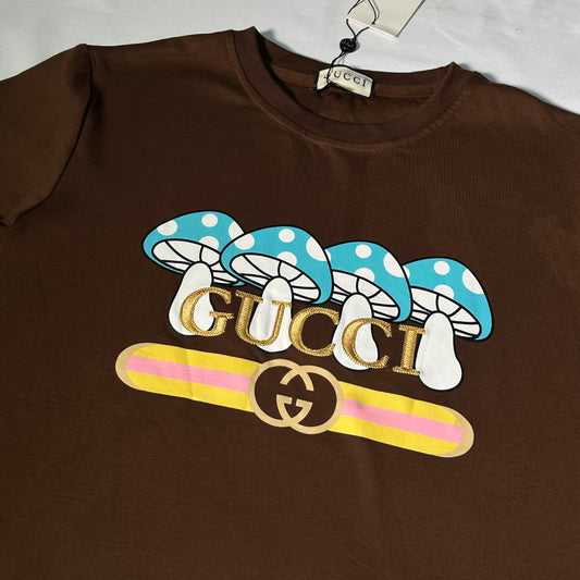 Camiseta Gucci café