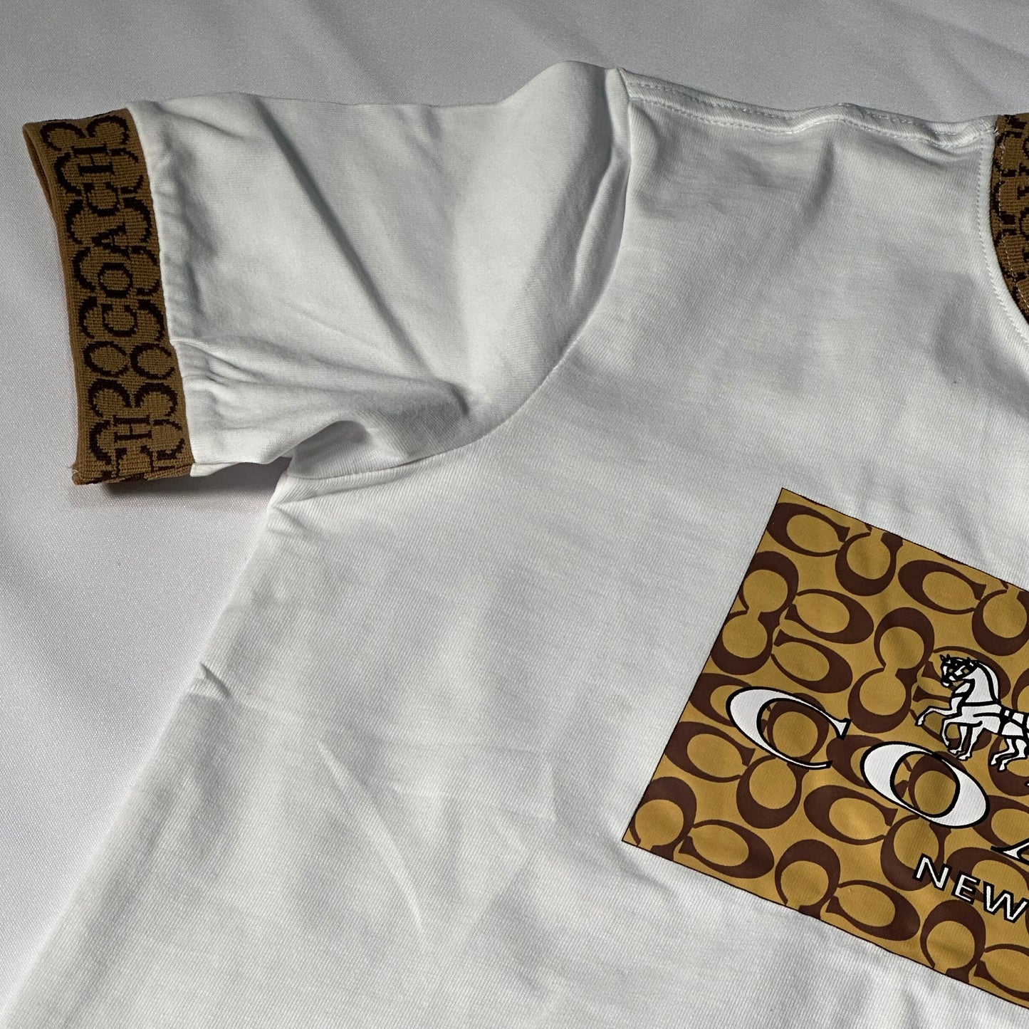 Camiseta Coach Blanca