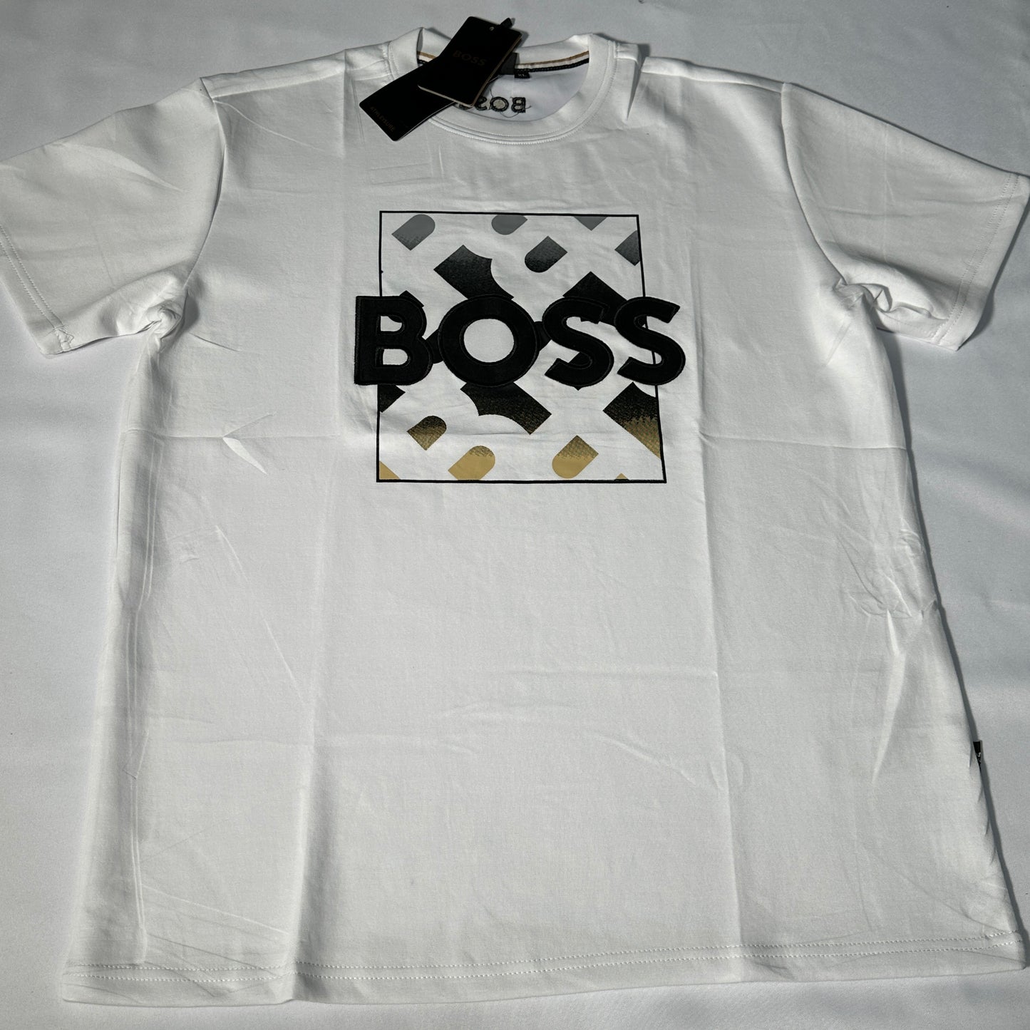 Camiseta Boss blanca
