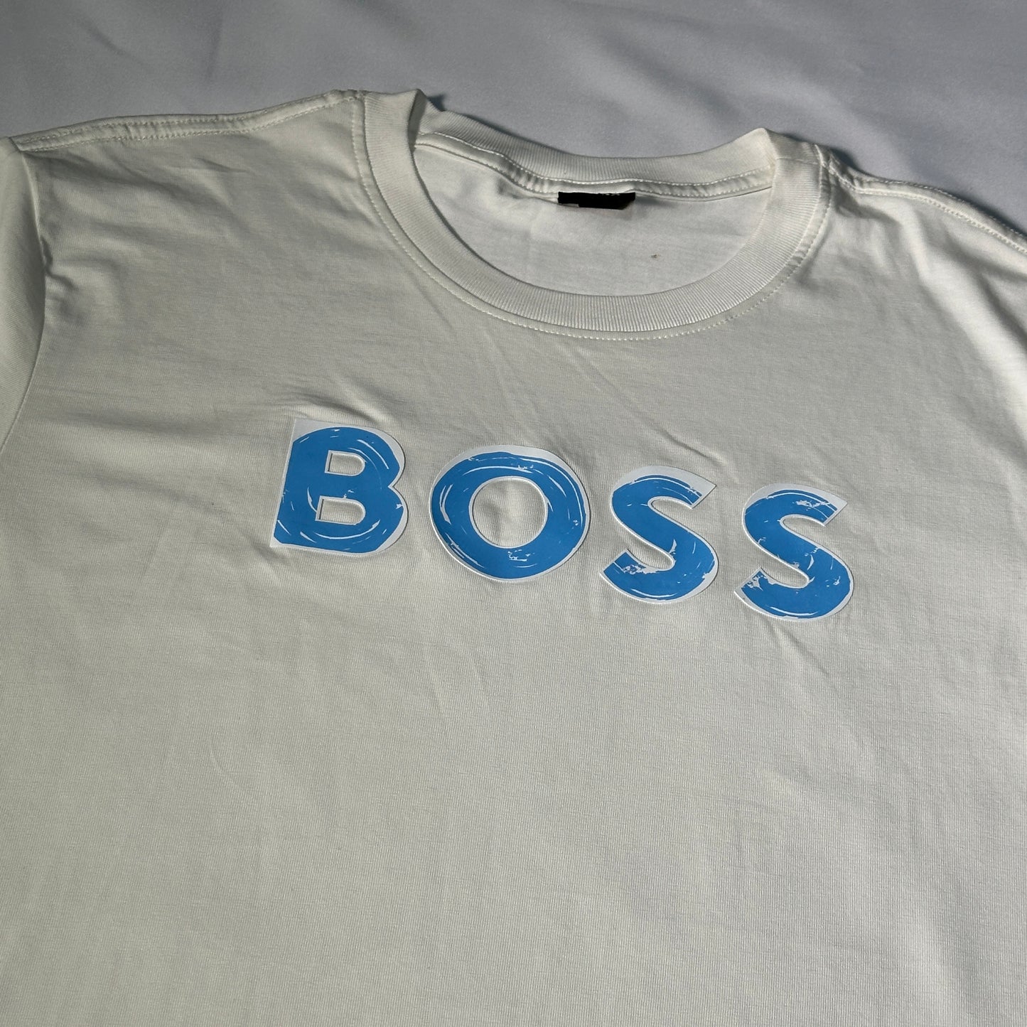 Camiseta Boss blanca