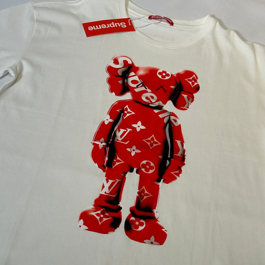 Camiseta supreme blanca