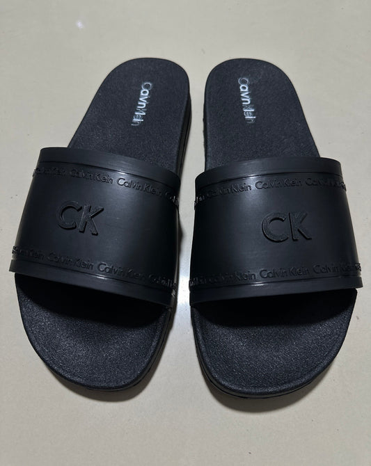Chancletas Calvin Klein negras