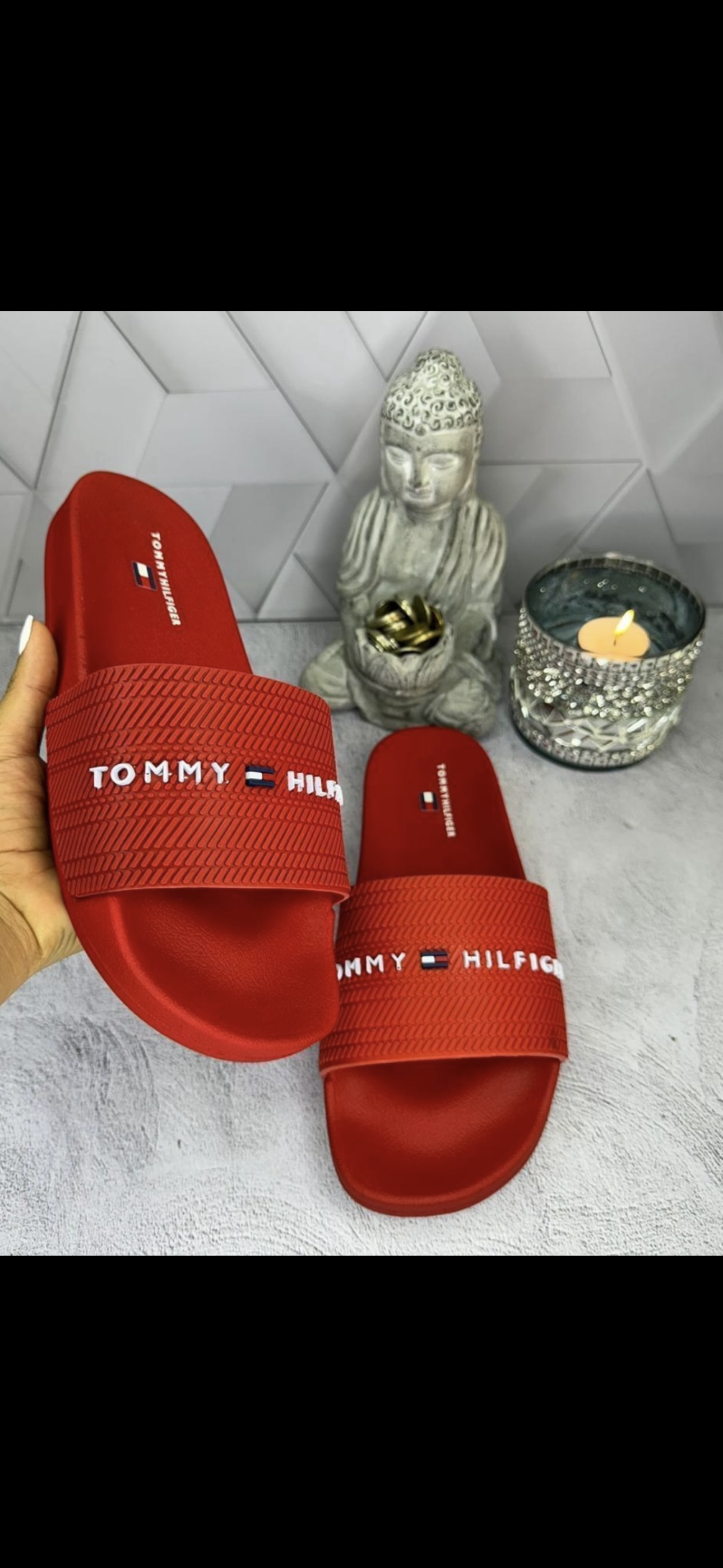 Chancletas Tomy rojas