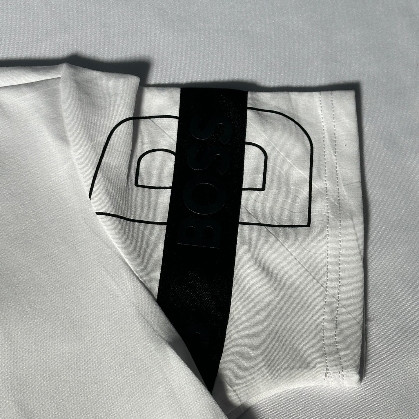 Camiseta Boss blanca