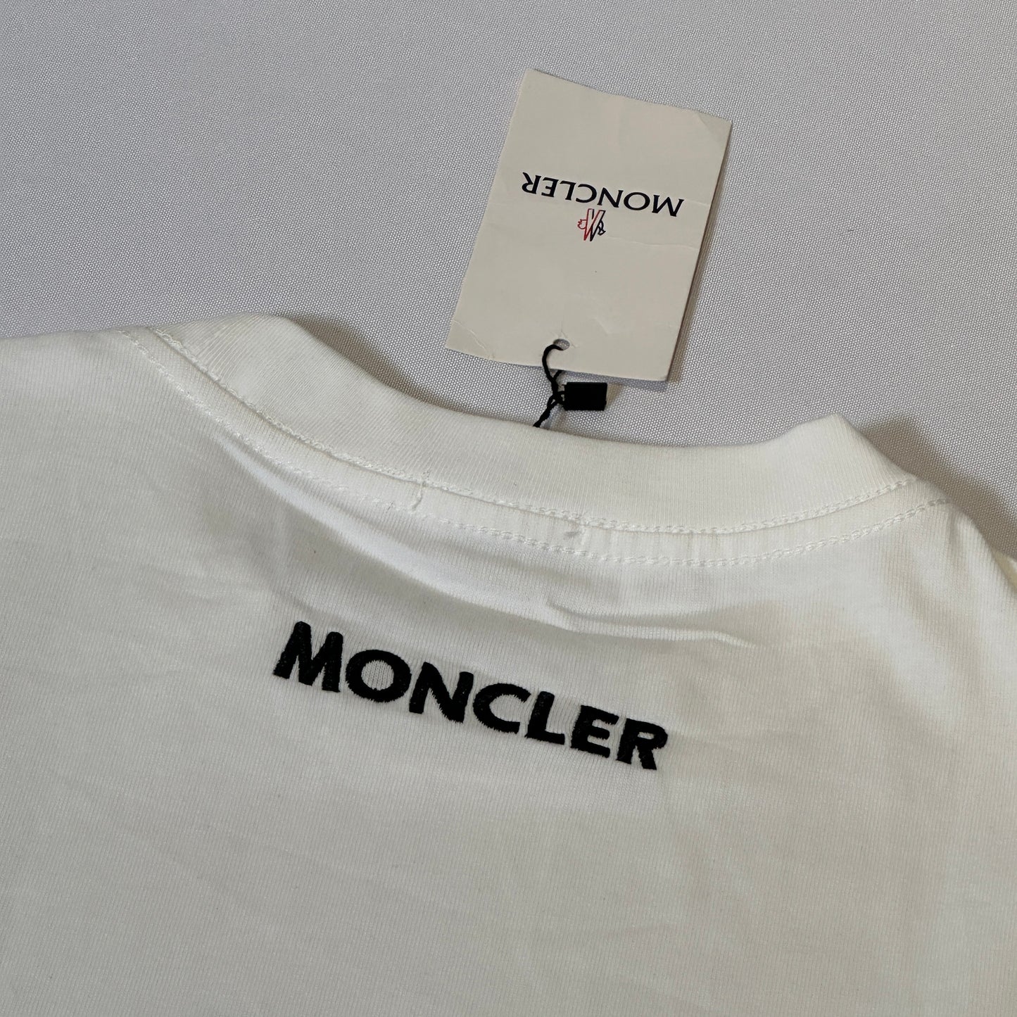 Camiseta Moncler blanca