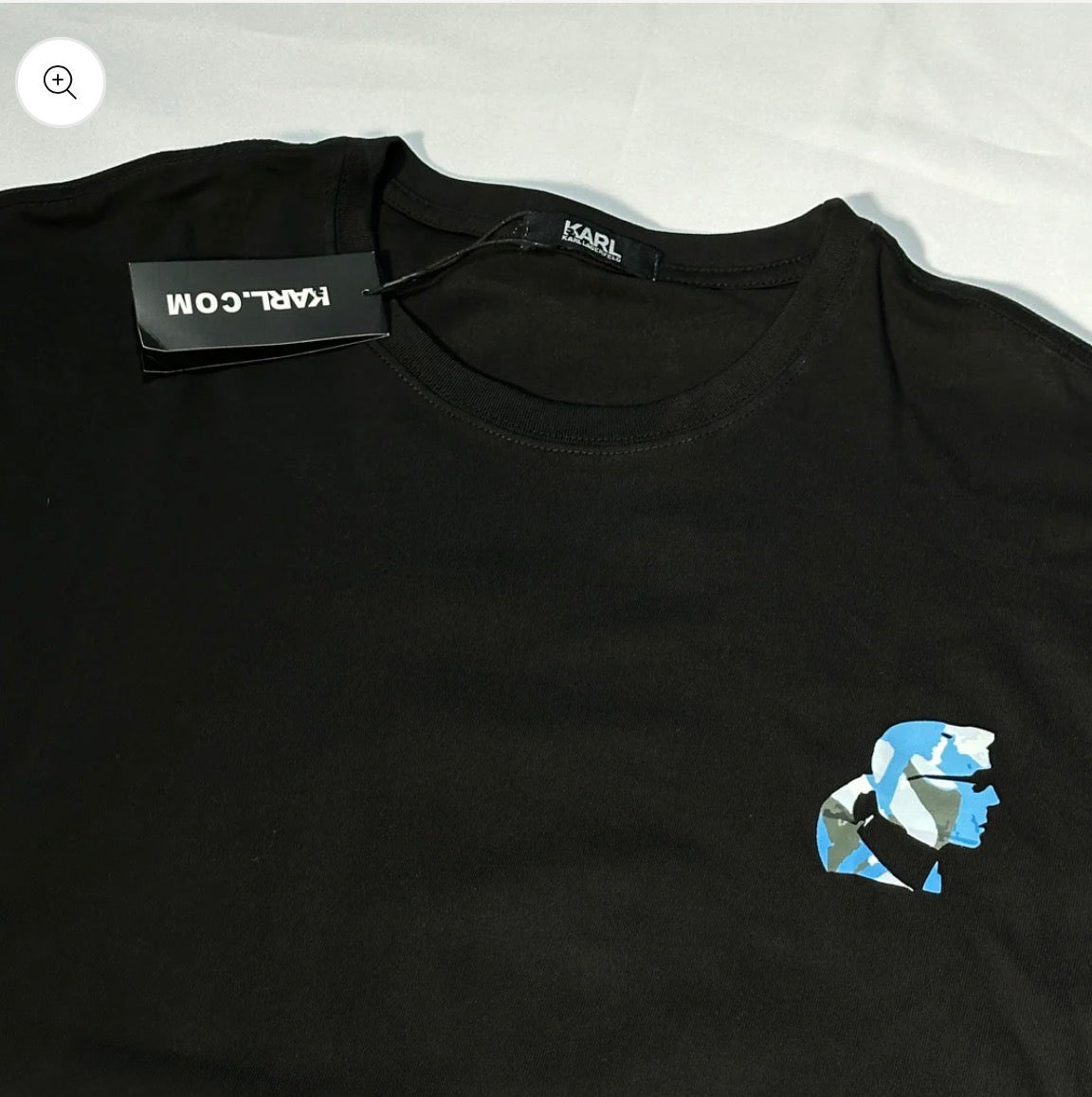 Camiseta Karl negra