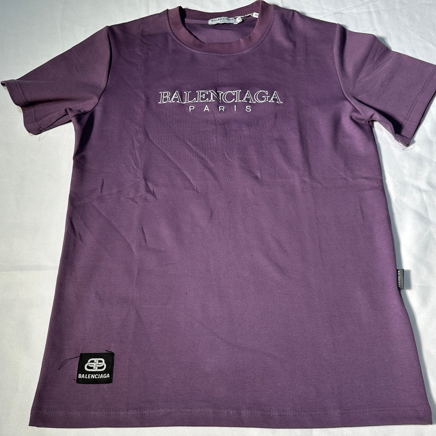 Camiseta Balenciaga morada