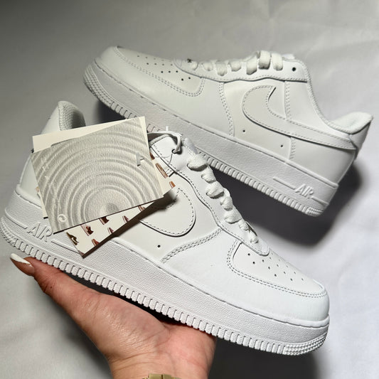 Zapatos Af1 blancos