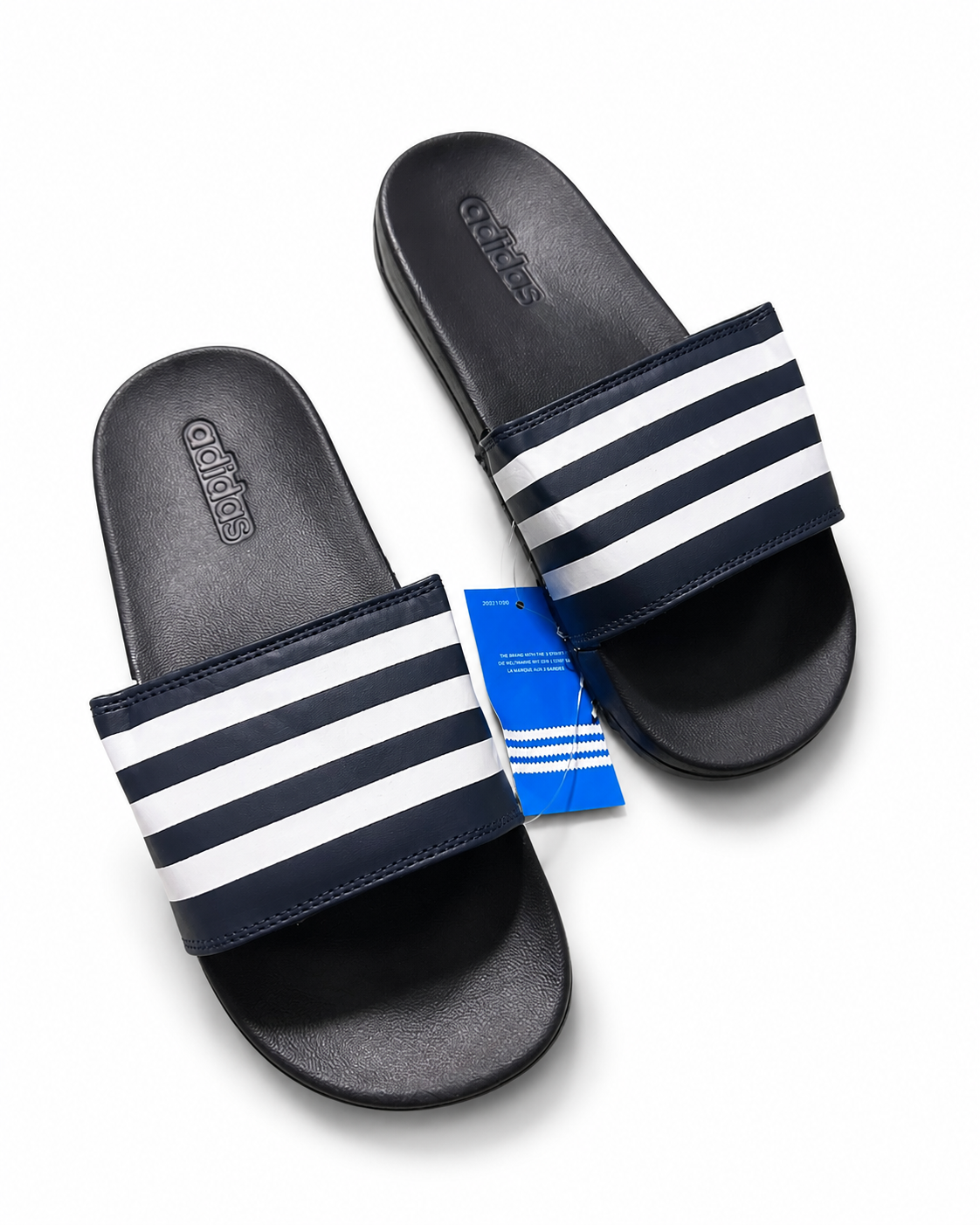 Chancletas Adidas azul
