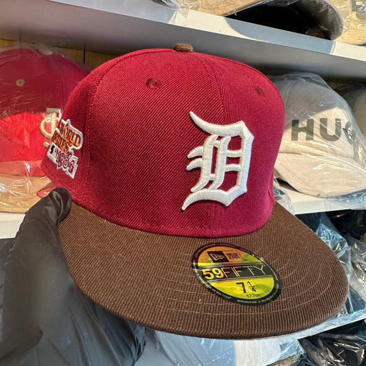 Gorra cerrada vinotinta