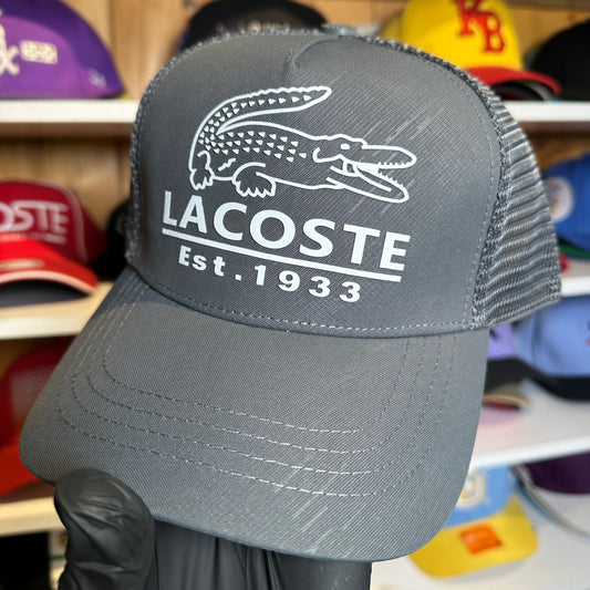 Gorra Lacoste Gris oscuro