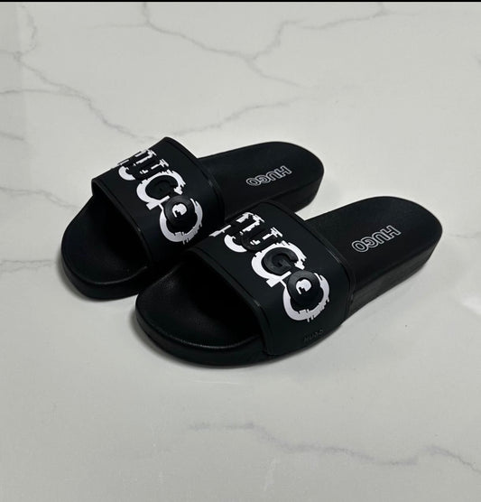 Chancletas hugo negra