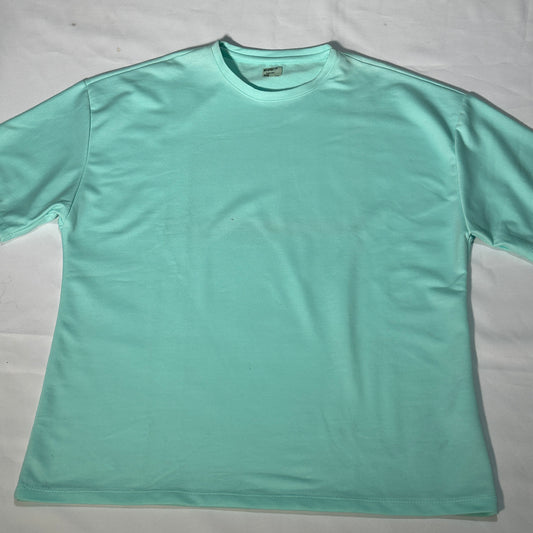 Camiseta Oversize azul