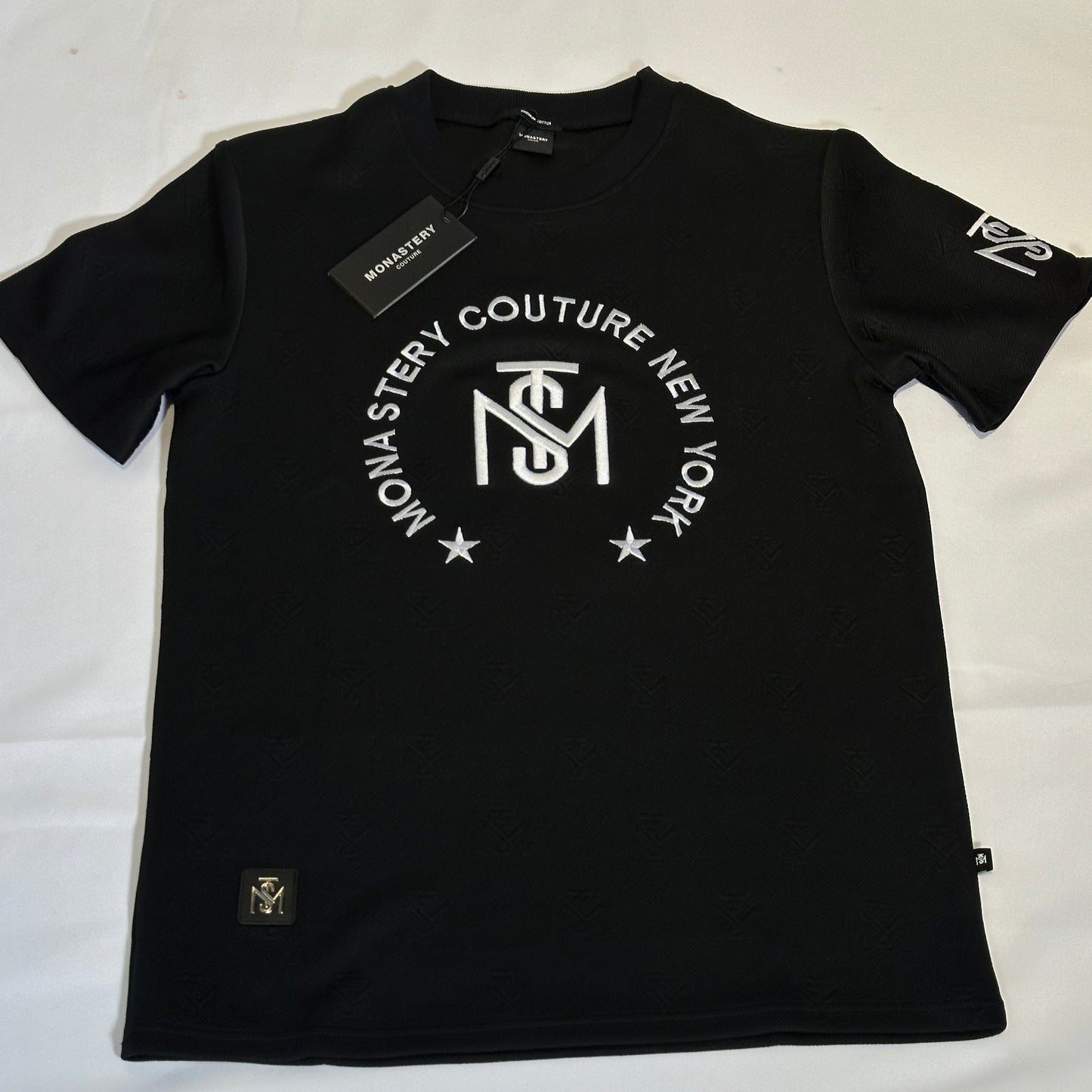 Camiseta monastery negra