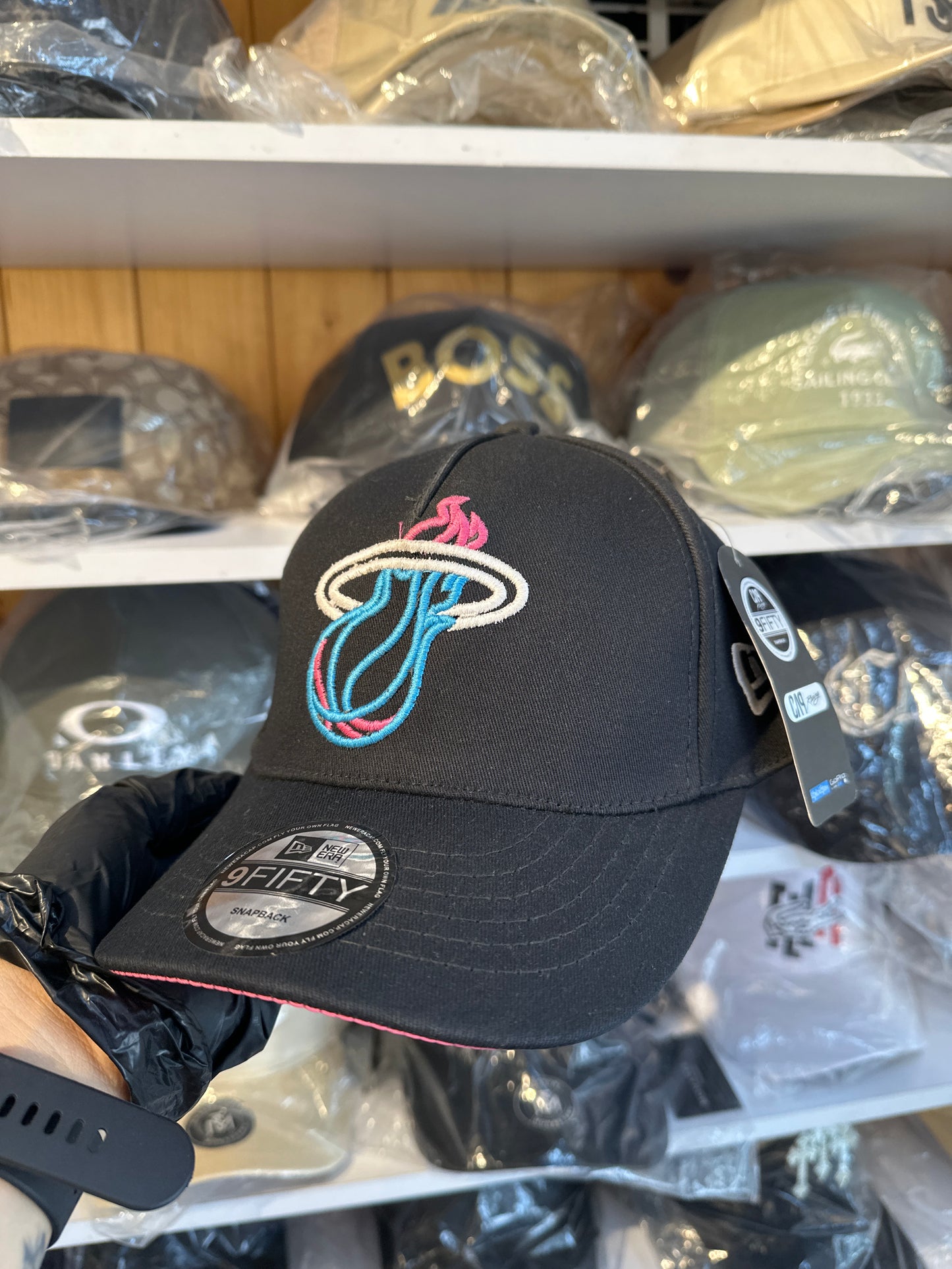 Gorra Ajustable Miami Heat Diseño 2