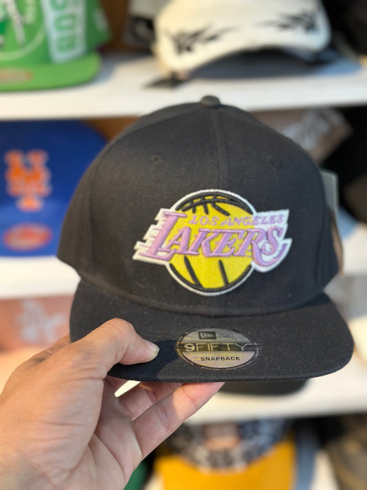 Gorra Lakers negra