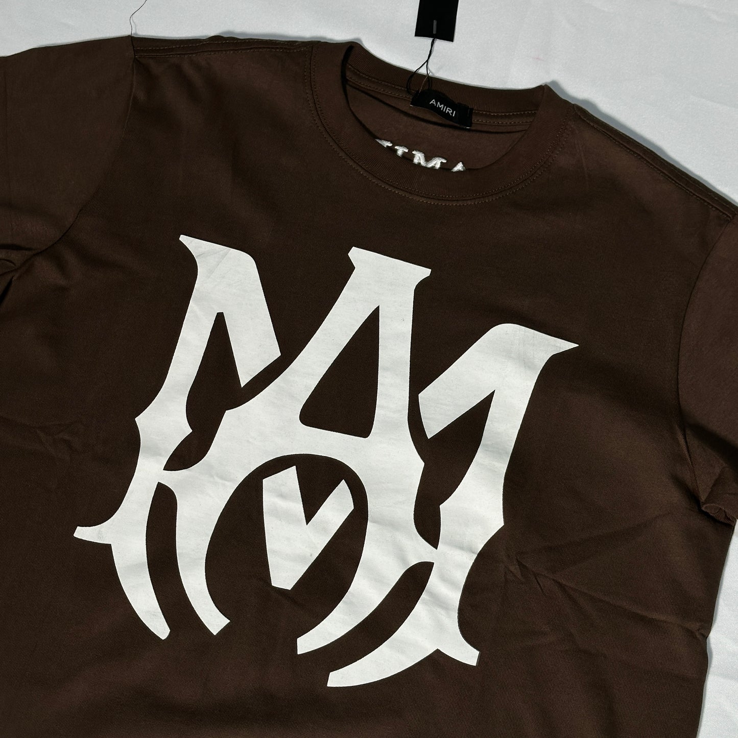 Camiseta Amiri café