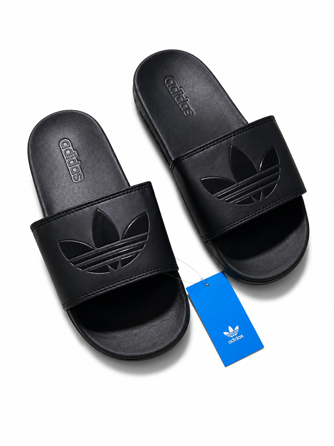 Chancletas Adidas negras