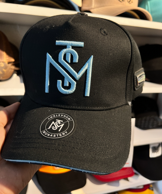 Gorra Ajustable Monastery Logo Azul