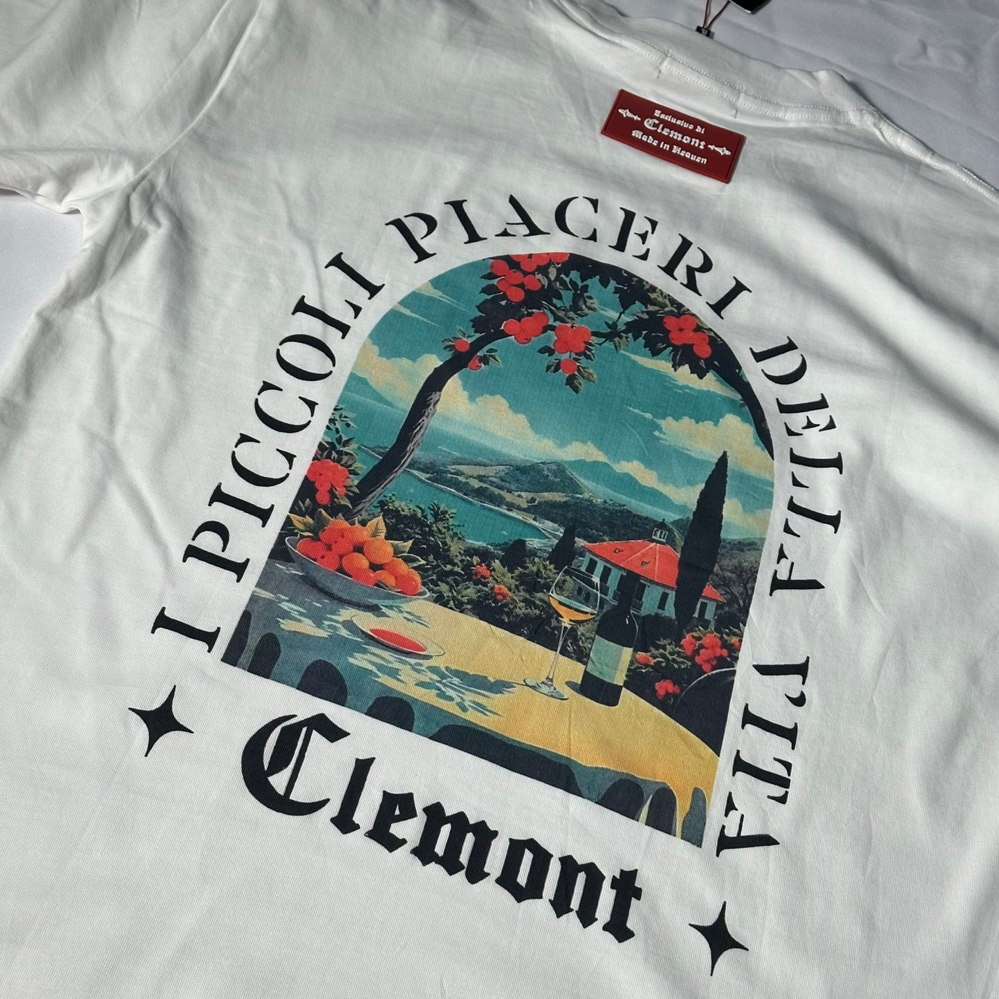 Camiseta Clemont blanca