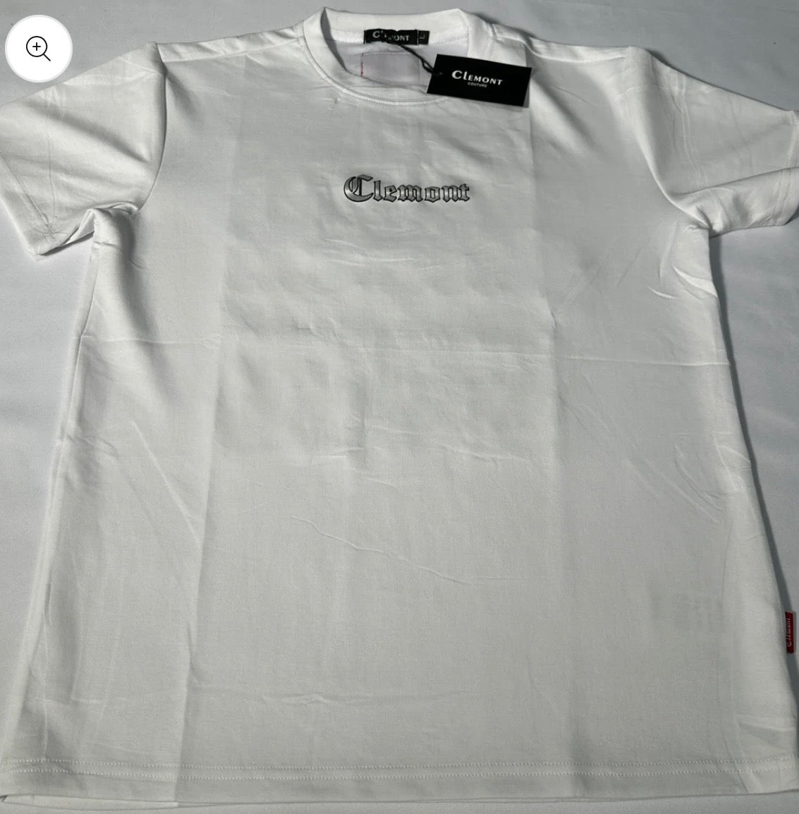 Camiseta Clemont blanca diseño 5