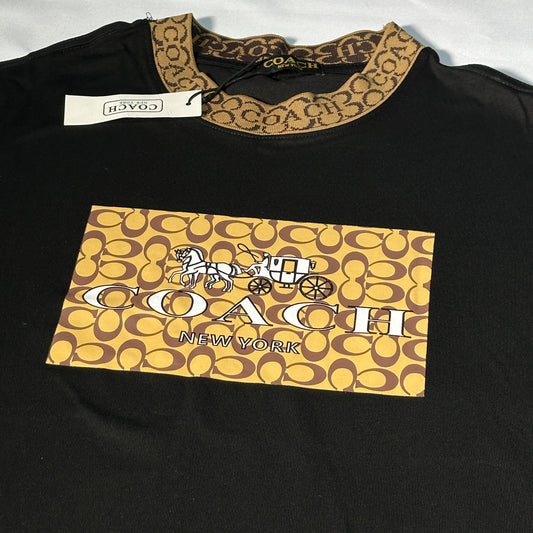Camiseta Coach negro