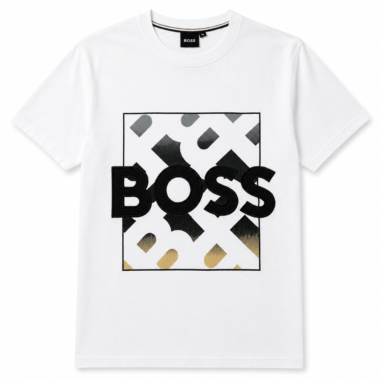 Camiseta Boss blanca