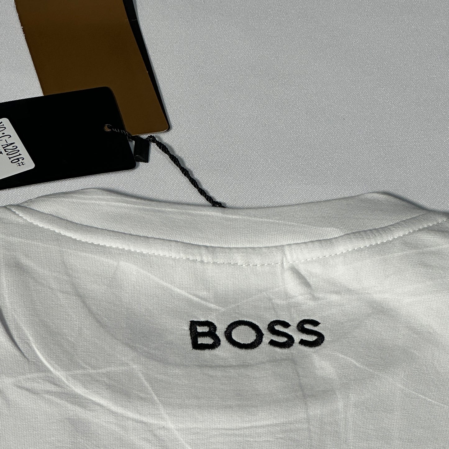 Camiseta Boss blanca