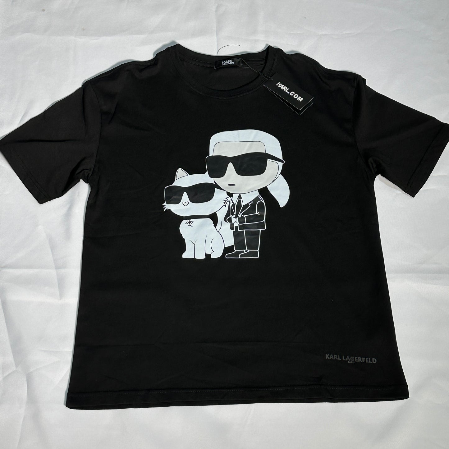 Camiseta karl lagerfeld negra