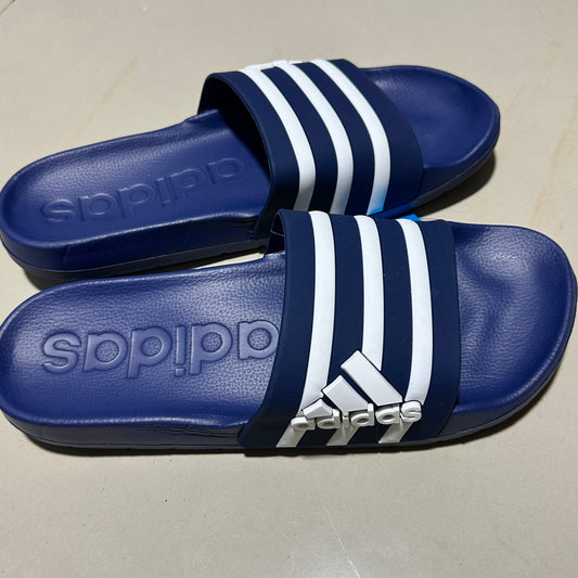 Chancletas Adidas azul