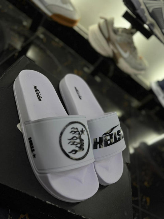 Chancletas Hell Star blancas