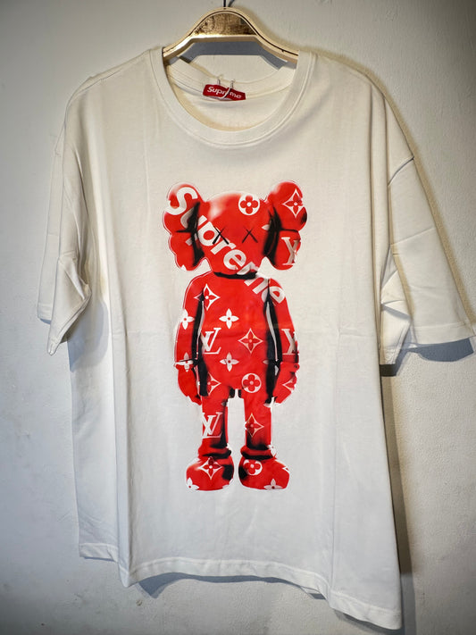 Camiseta blanca supreme