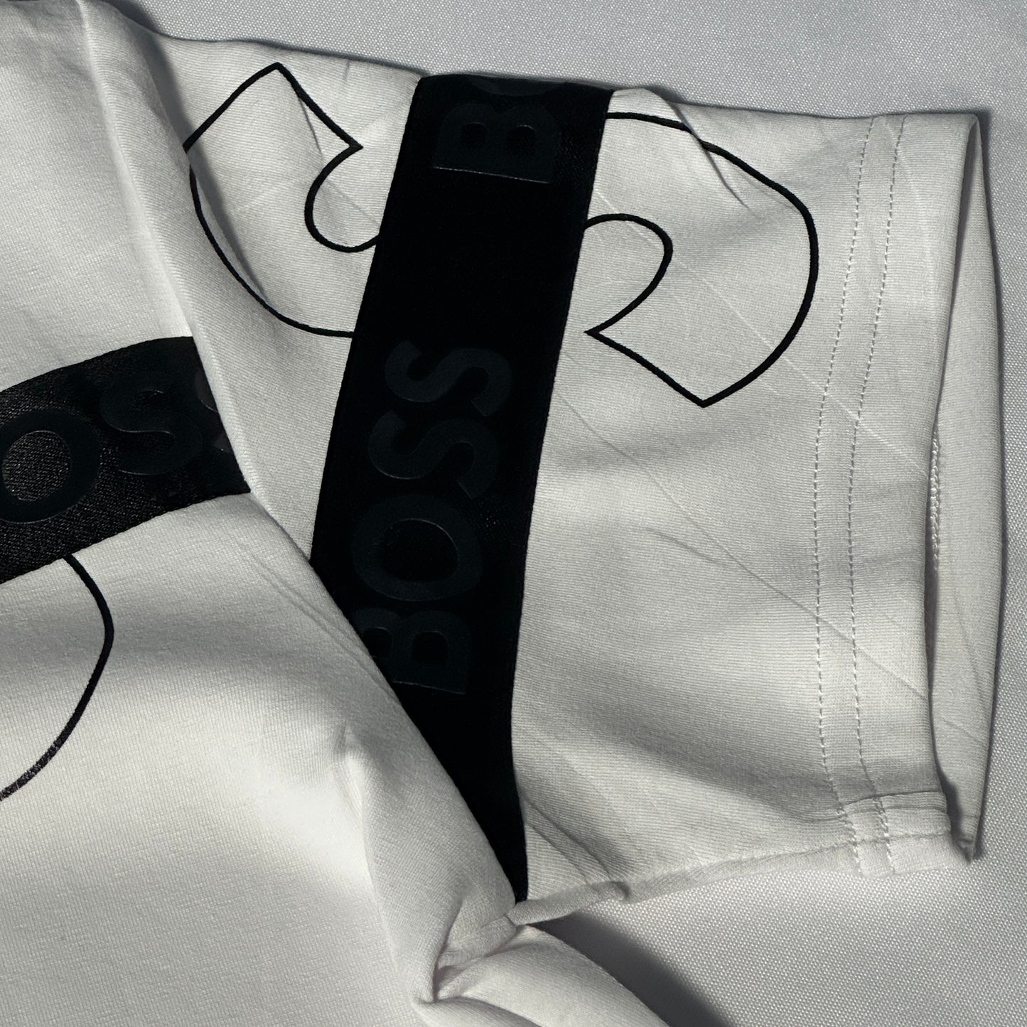 Camiseta Boss blanca