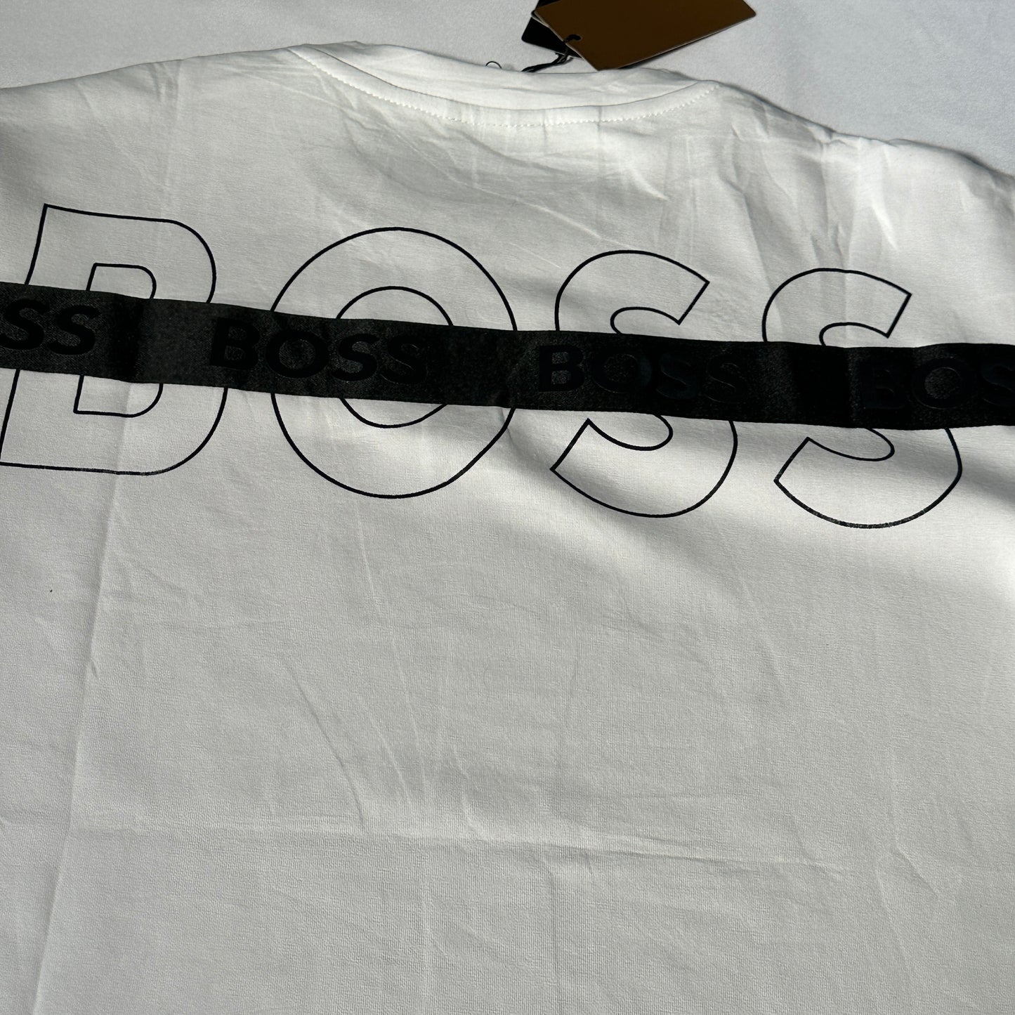 Camiseta Boss blanca