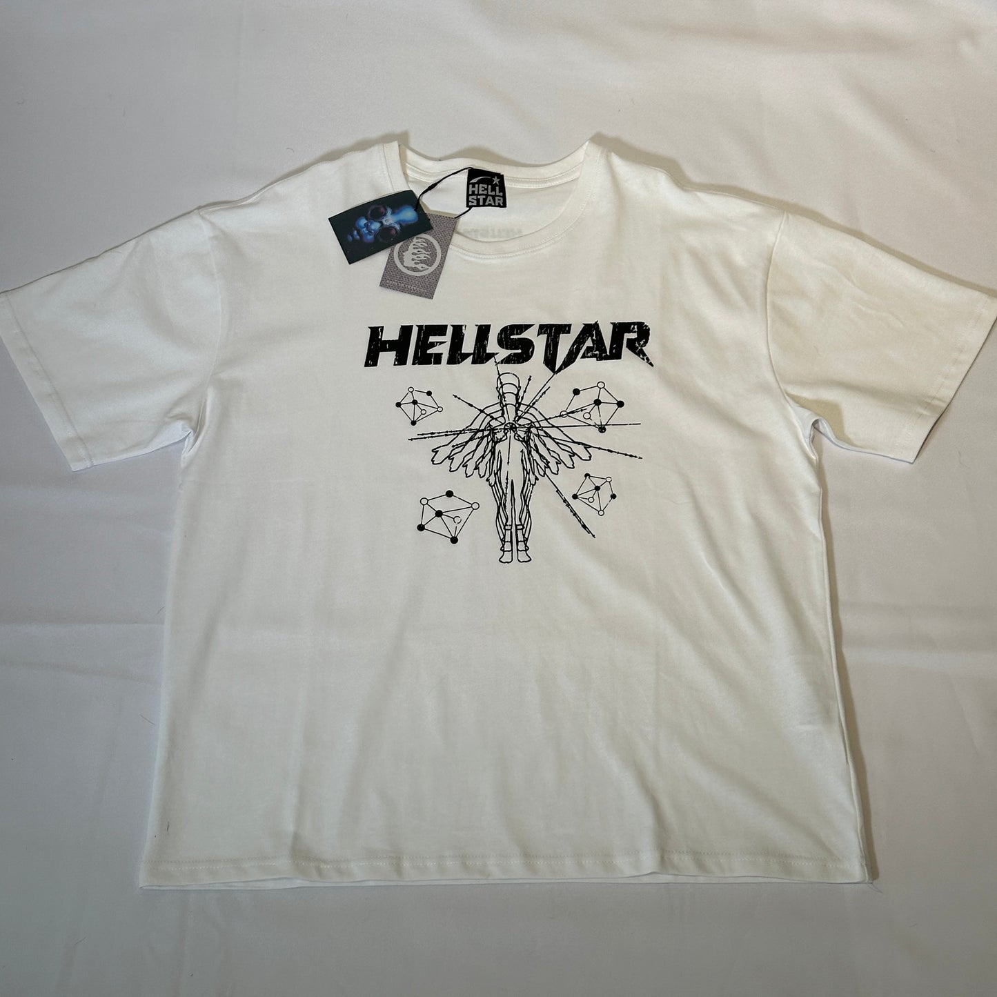 Camiseta hells Star blanca