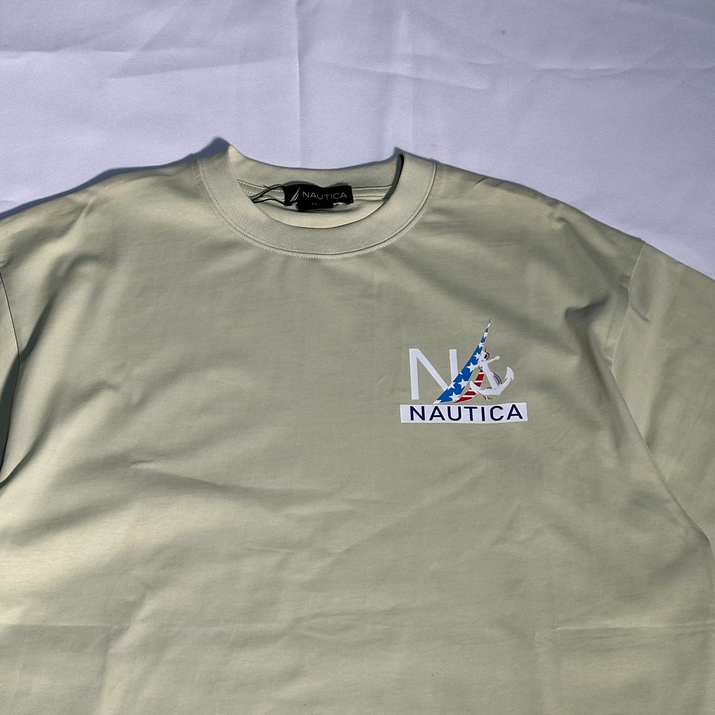 Camiseta náutica verde