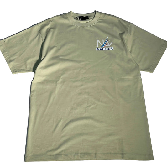 Camiseta náutica verde