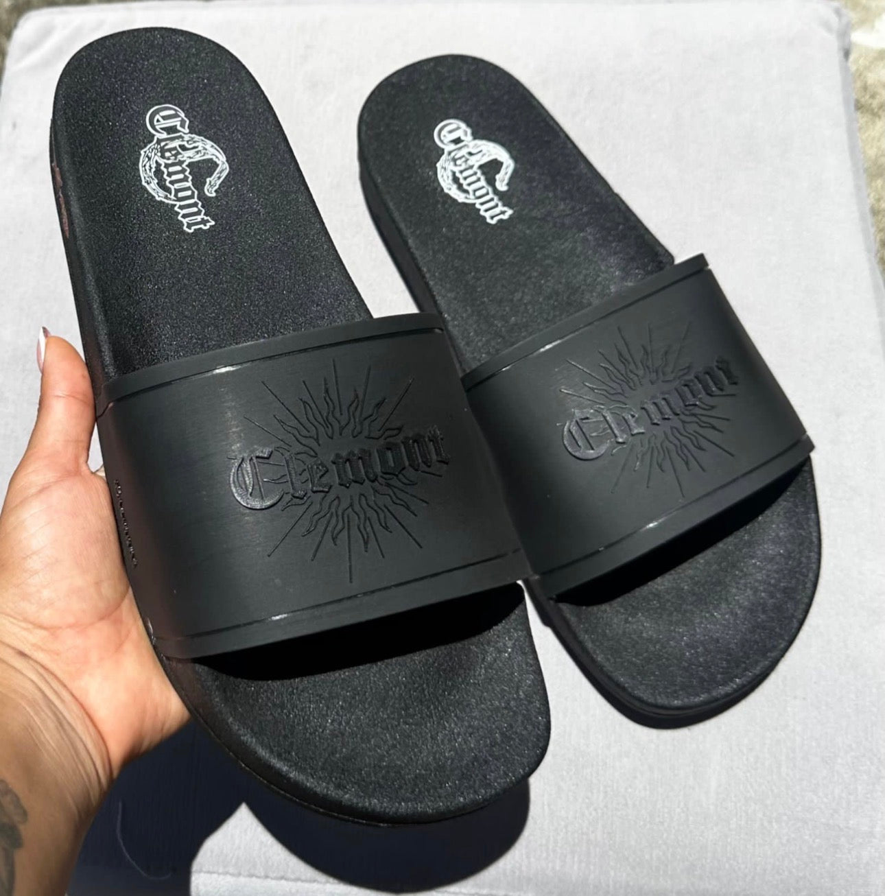 Chancletas Clemont negra