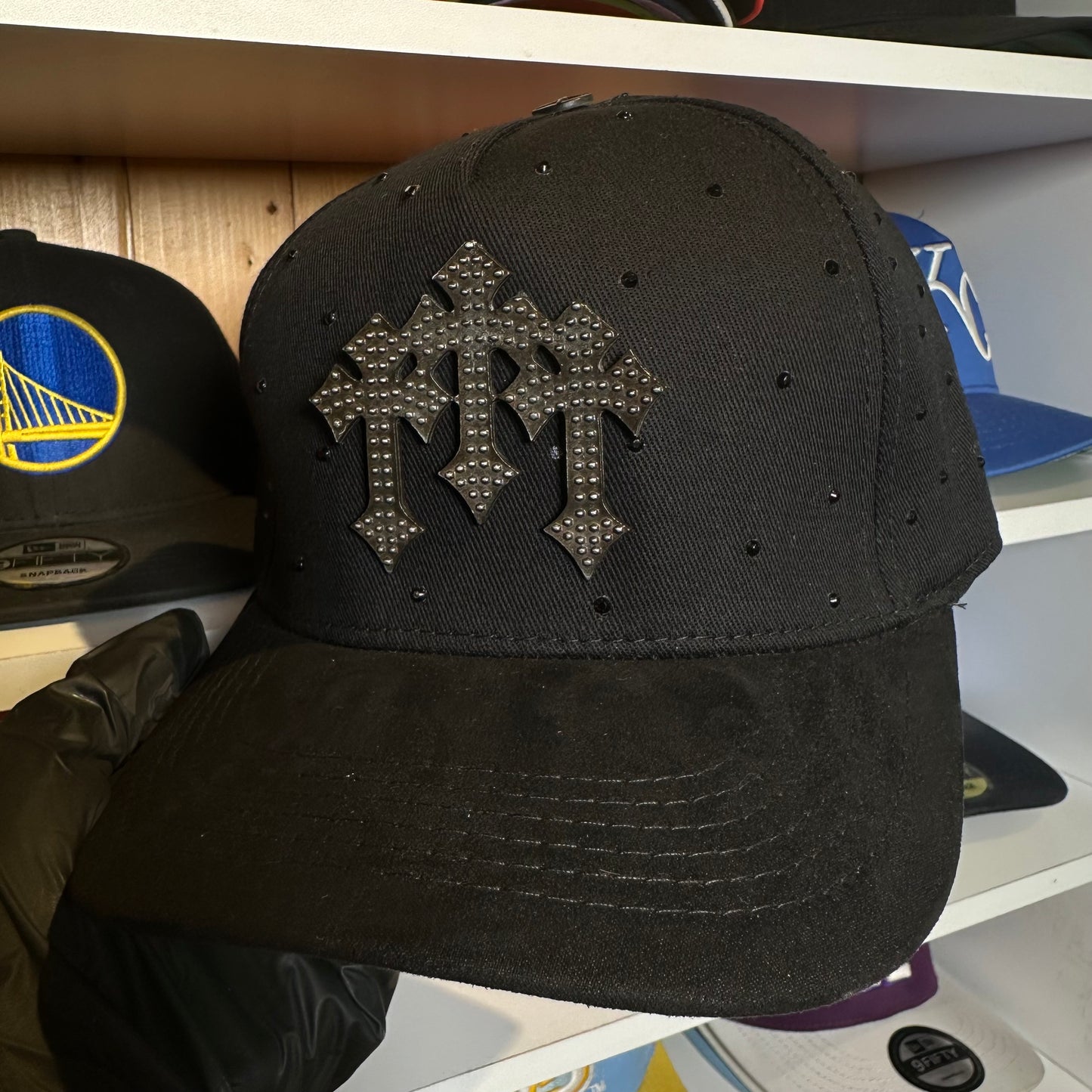 Gorra Ajustable Chrome Hearts Logo Oscuro