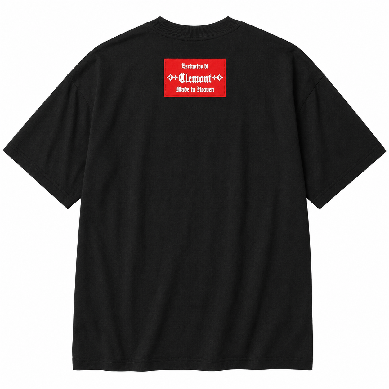 Camiseta Clemont negra ángel