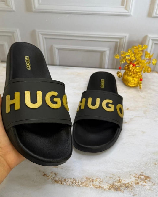 Chancletas Hugo negras