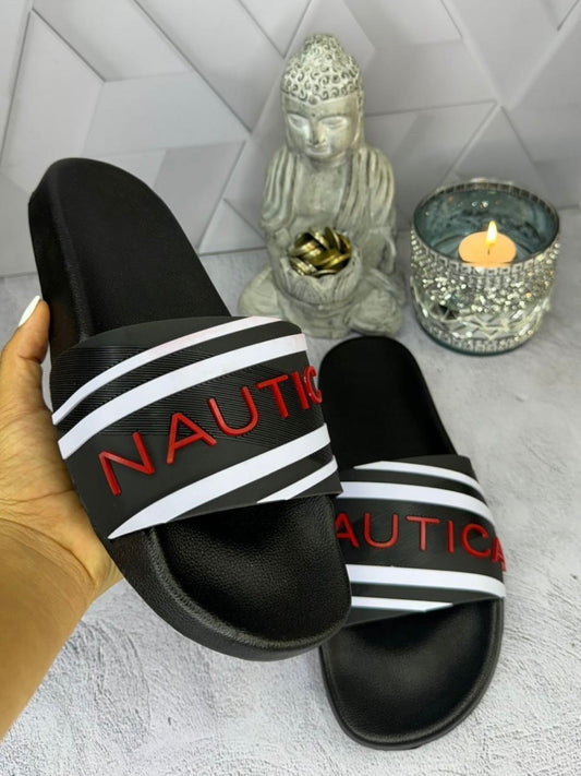 Chancletas nautica negras