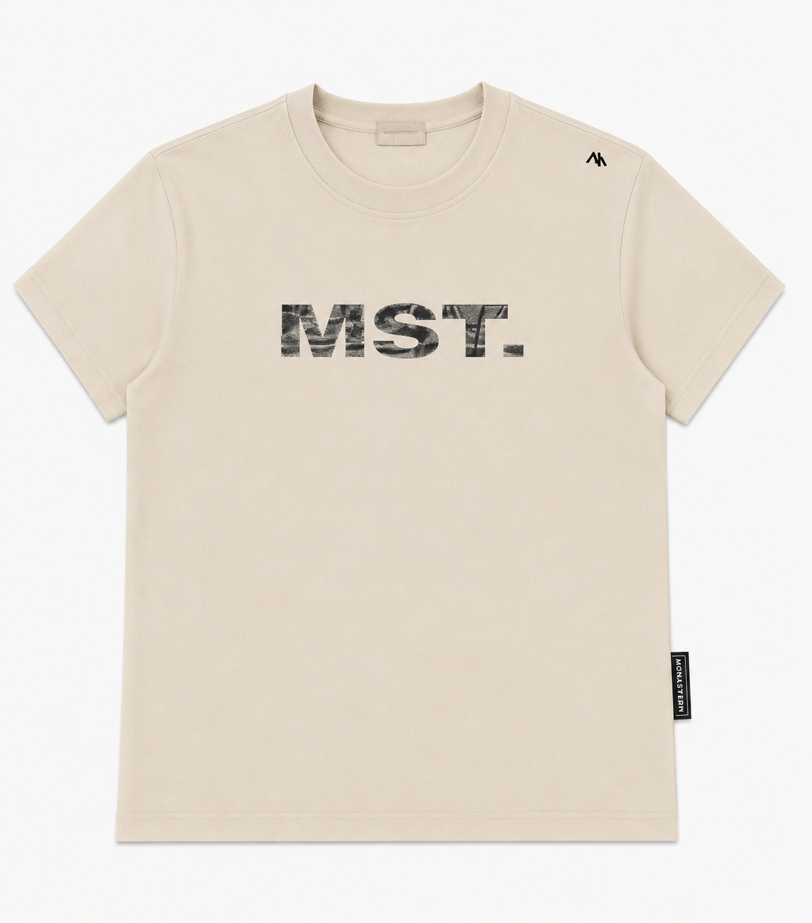 Camiseta monastery beige mst