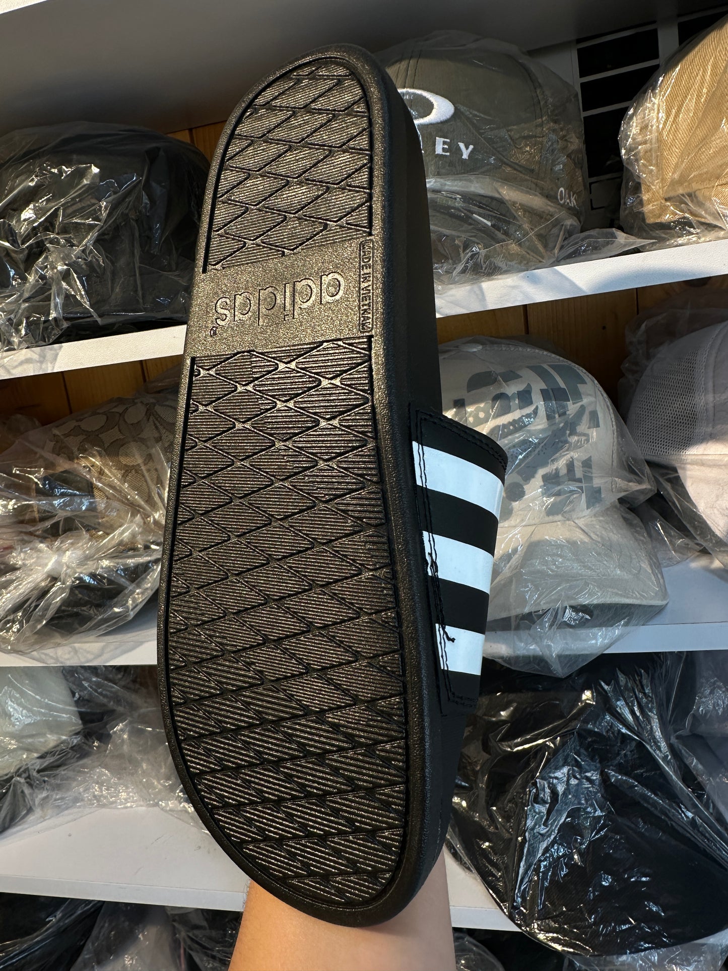 Chancletas Adidas comfort negras
