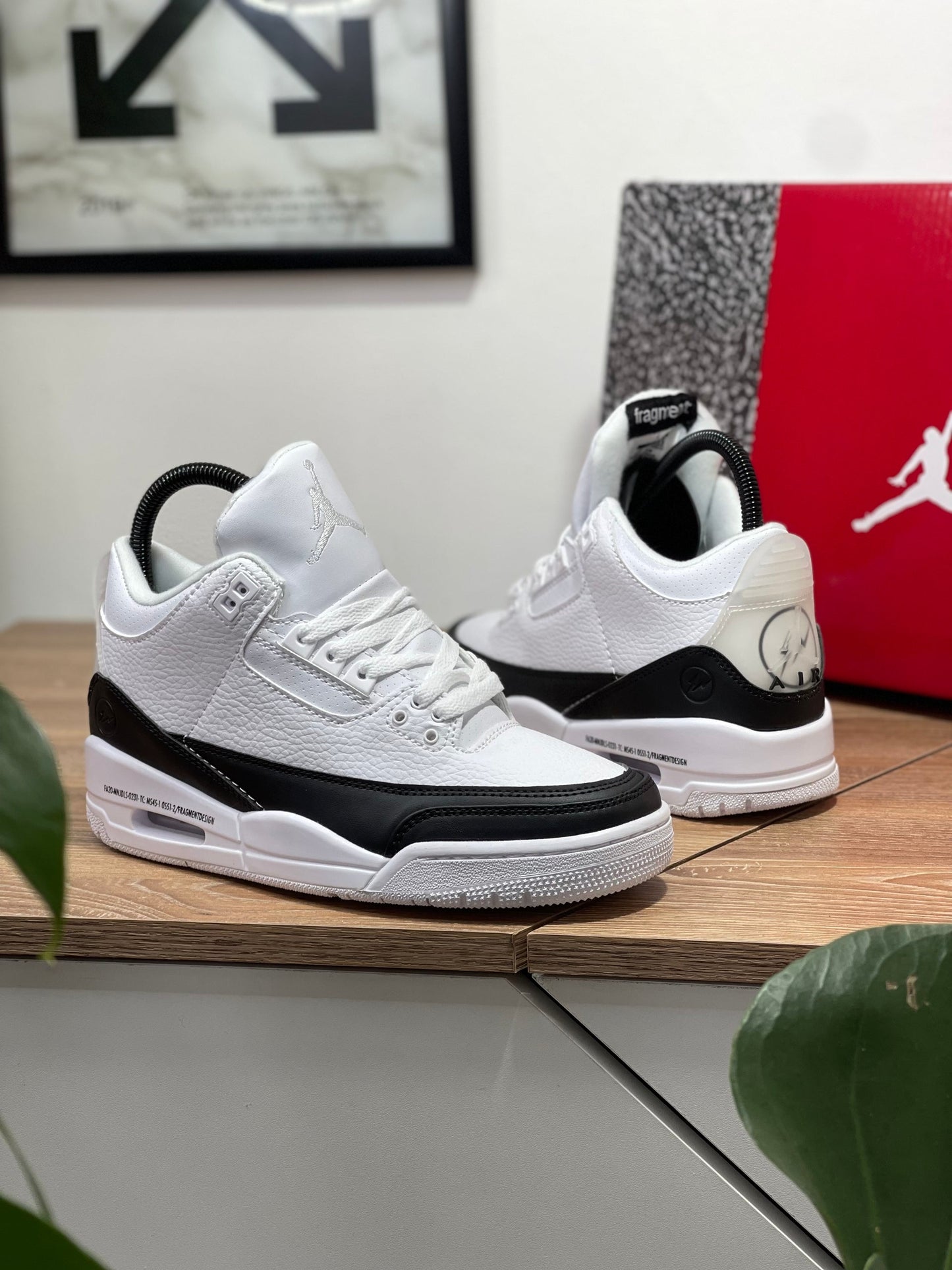 Zapatos Retro 3 blancos